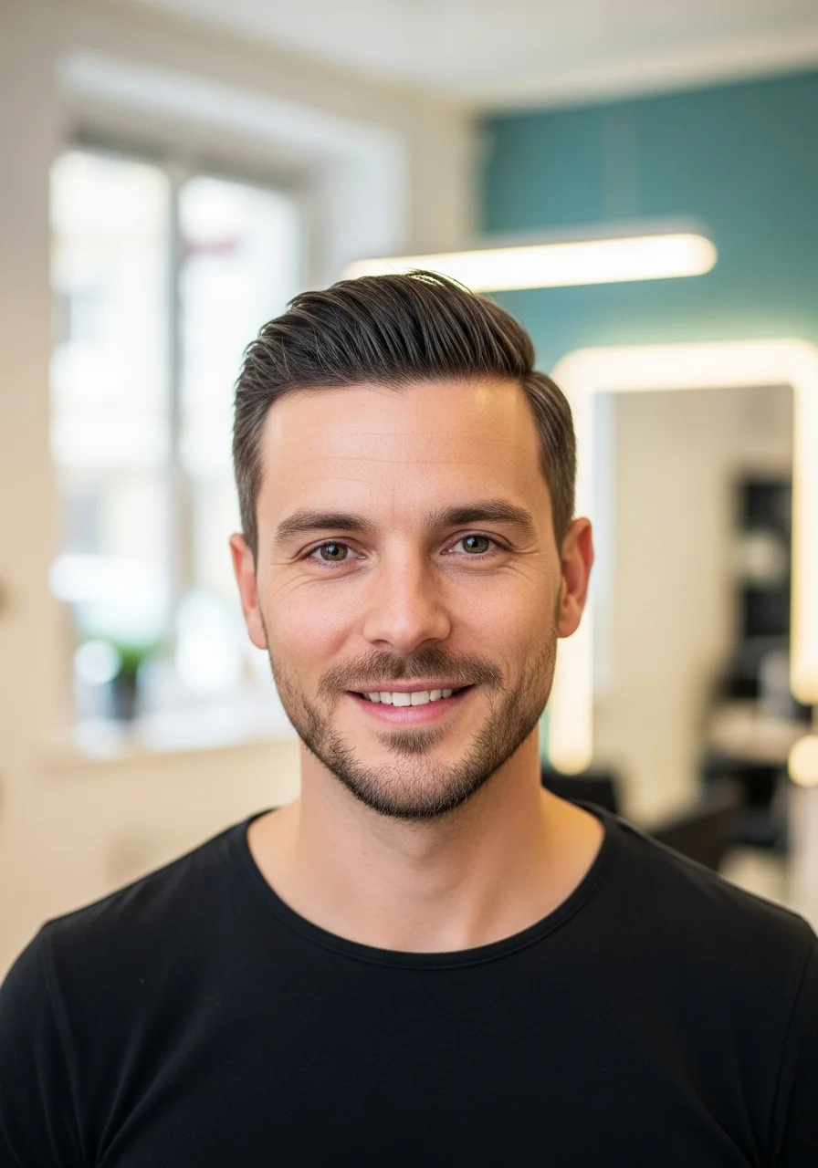 Bastien Royer, Coiffeur-styliste